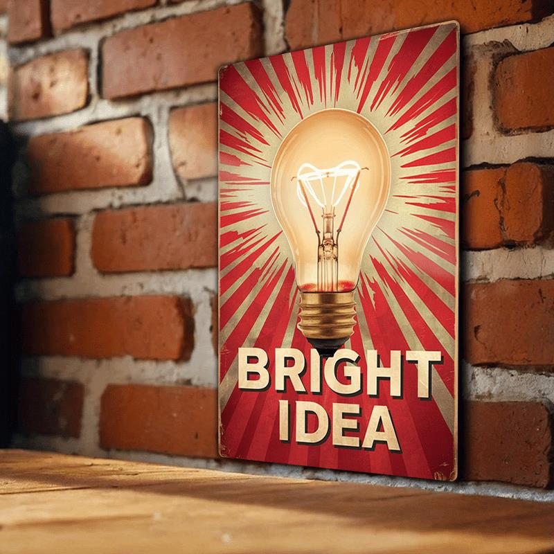 Lighting Home Decor Ideas - Metalowe dekoracje ścienne w stylu vintage