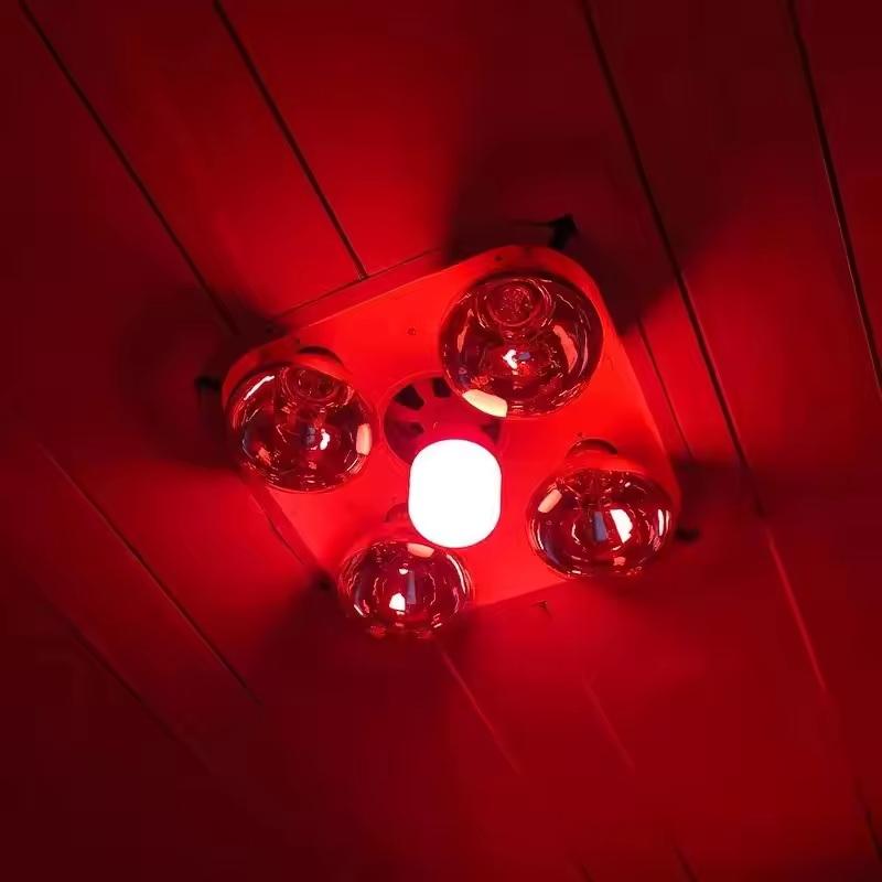 Lighting Christmas Decor - Nowa Żarówka LED Czerwona Dużej Mocy