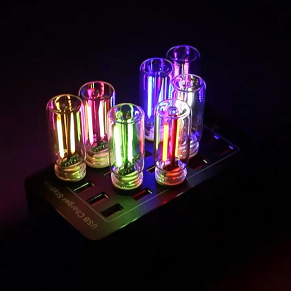 Ambient Lighting Decor For Room - Żarówka LED z filamentem, szklana, 5V