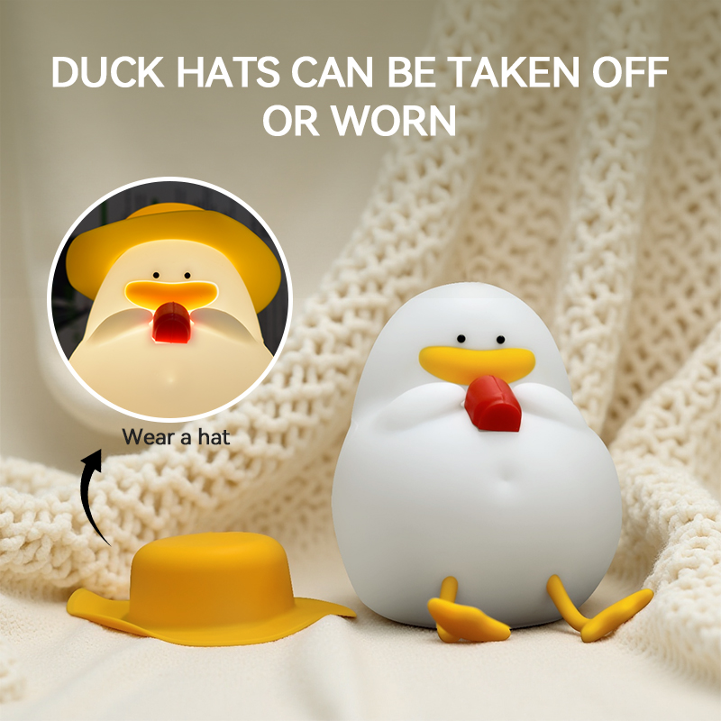 Lighting Decorative - Lampka Nocna Happy Duck, Dotykowa Lampka