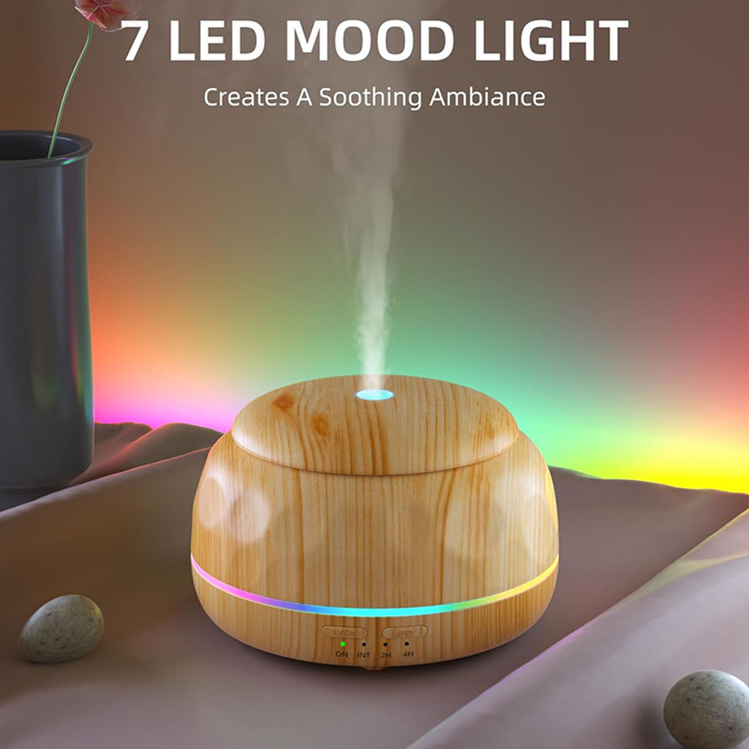 Lighting & Home Decor Studio Photos - Dyfuzor olejków eterycznych Nawilżacz powietrza Aromaterapeutyczna