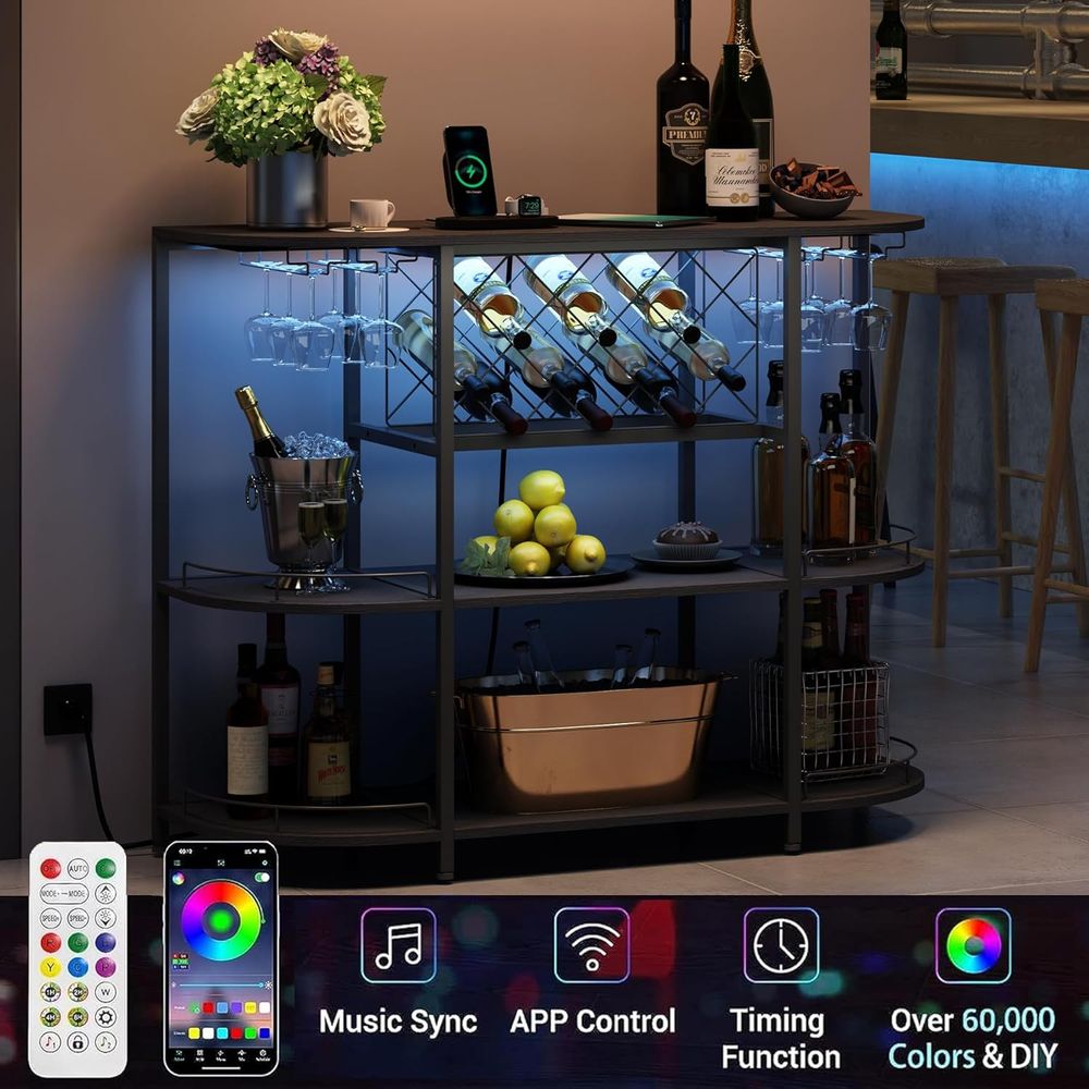 Czarny 3-poziomowy stolik kawo – Lighting & Home Decor Studio Photos recenzja i cena