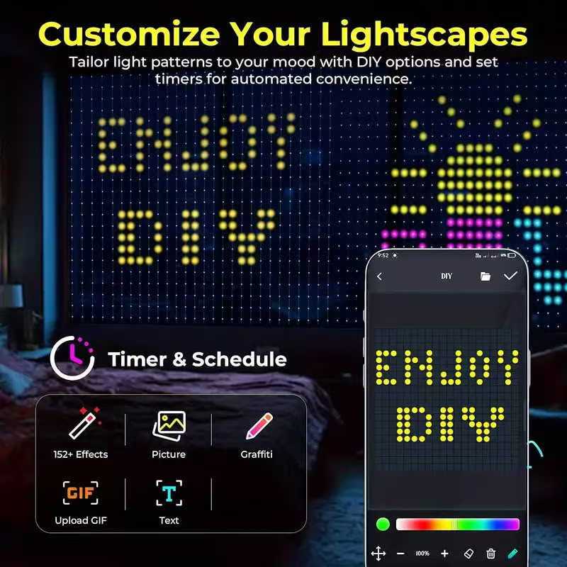 Świąteczne lampki LED Bluetoot – Decor Lighting Address recenzja i cena