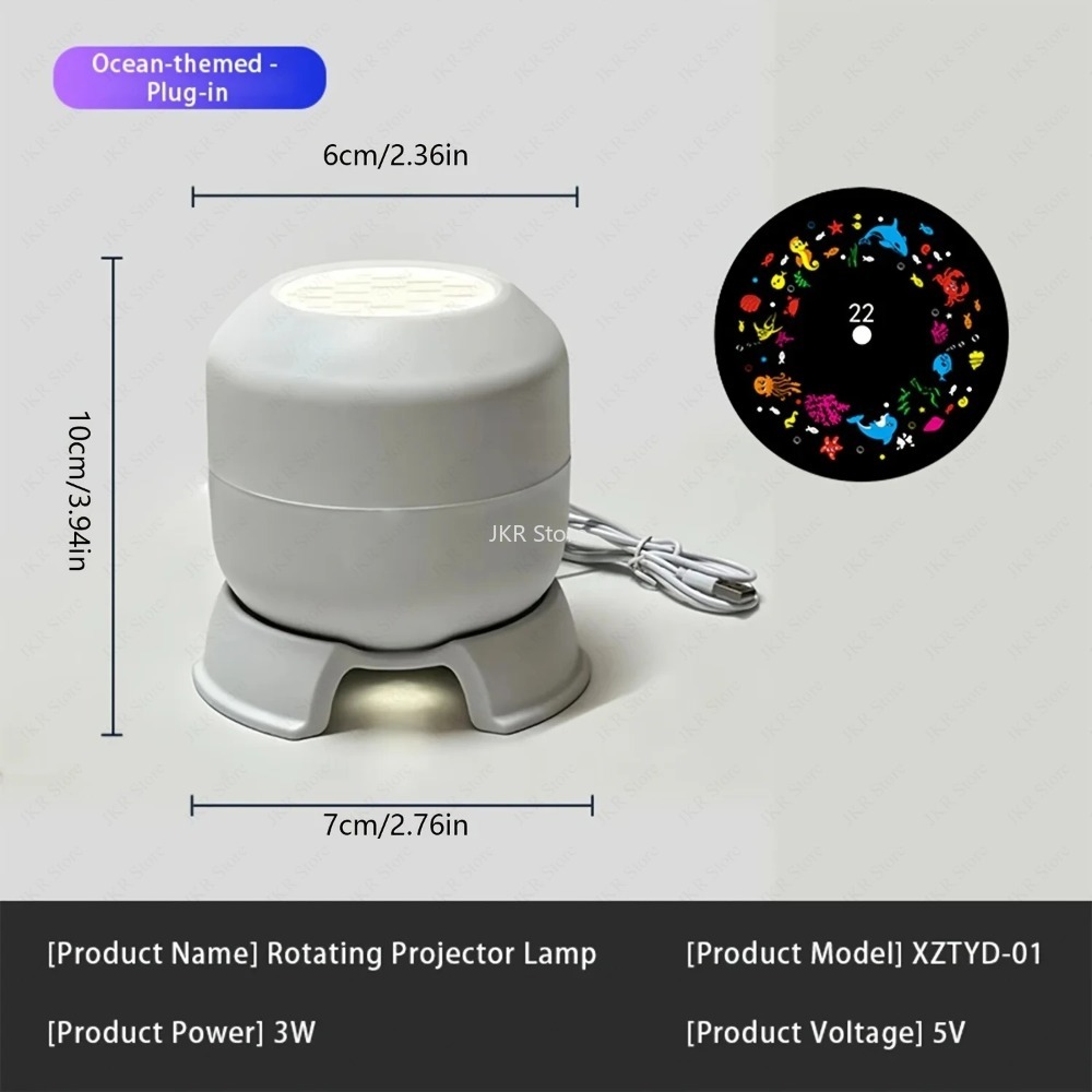 Lampa nocna LED z efektem gwie – Ambient Lighting Decor For Room recenzja i cena
