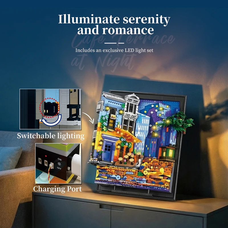 2678 elementów Klocki do budow – Lighting Home Decor Ideas recenzja i cena
