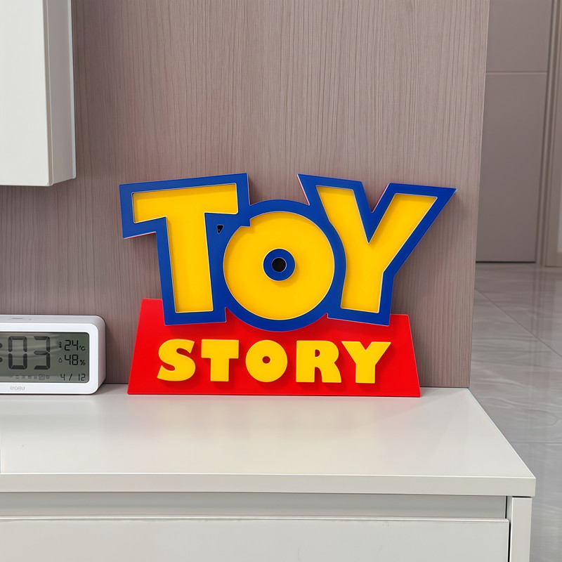 Znak z logo Toy Story 3D, post – Lighting Home Decor Items recenzja i cena