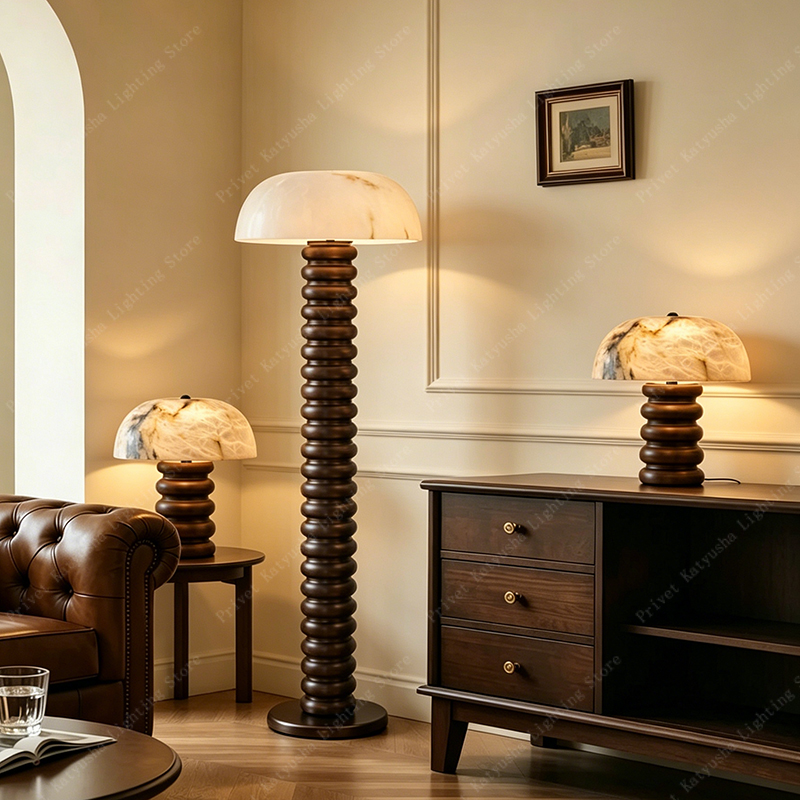Retro Alabasterowa Lampa Stoło – Lighting Home Decor Items recenzja i cena