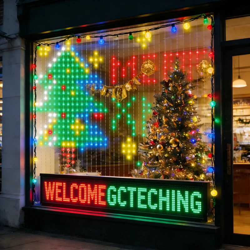 Inteligentne lampki kurtynowe  – Lighting Christmas Decor recenzja i cena