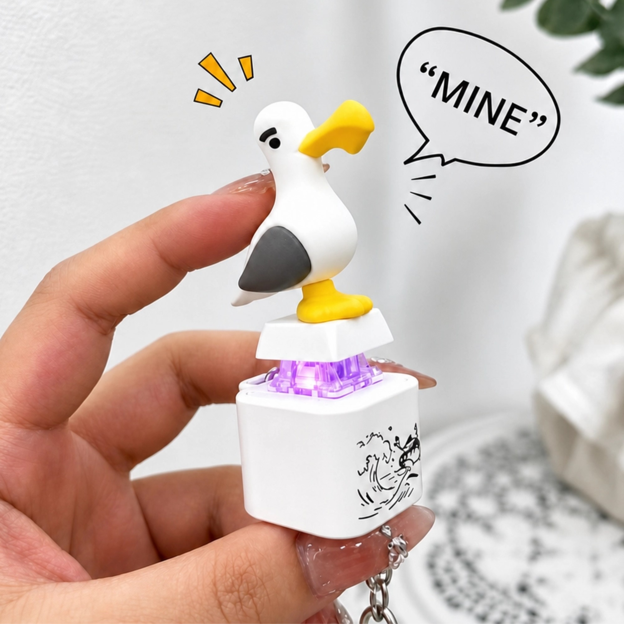 1 szt. Brelok z przyciskiem im – Lighting Christmas Decor recenzja i cena