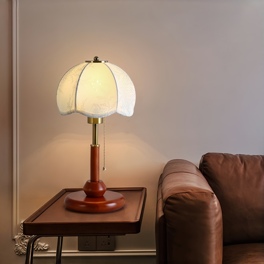 Lampa stołowa w stylu vintage  – Lighting Decor Bedroom recenzja i cena