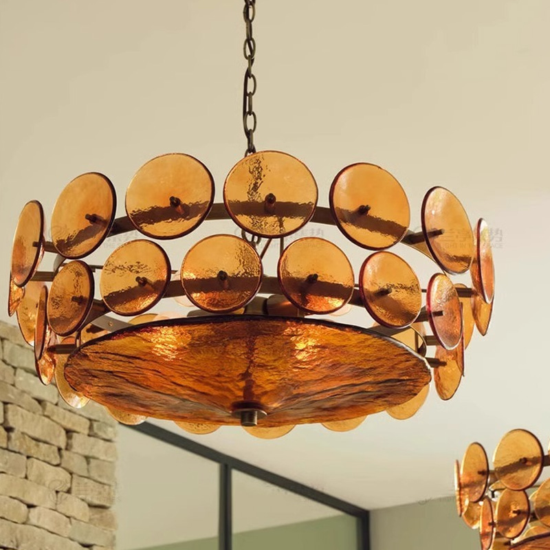 Luksusowe szklane żyrandole oś – Lighting Home Decor Items recenzja i cena