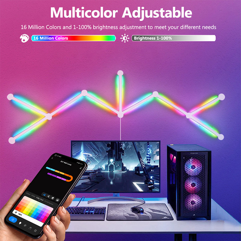 Inteligentna lampa ścienna RGB – Lighting Decor Bedroom recenzja i cena