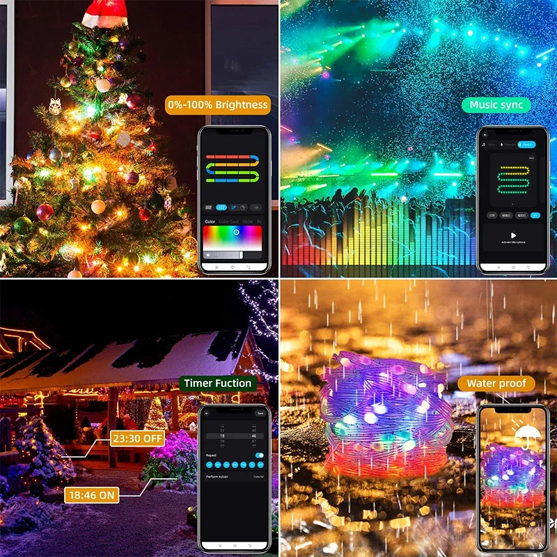 Dreamcolor łańcuch świątecznyc – Decor Lighting Address recenzja i cena