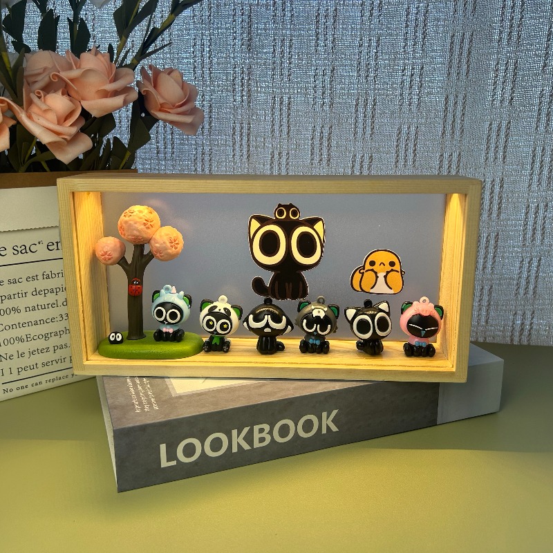 Ramka LED z figurką Luo Xiaohe – Lighting Decor Items recenzja i cena