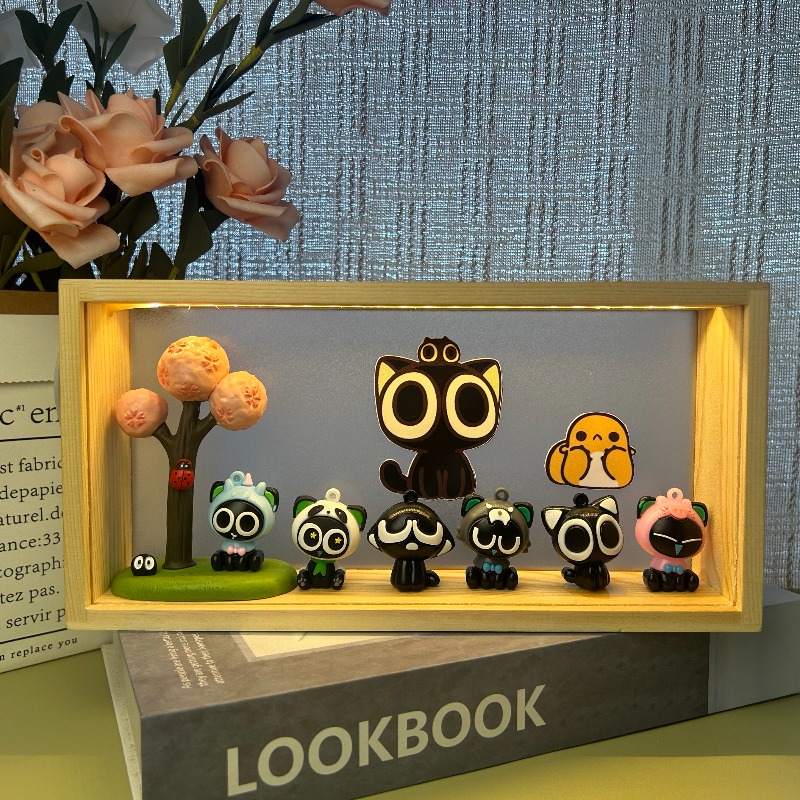 Ramka LED z figurką Luo Xiaohe – Lighting Decor Items recenzja i cena