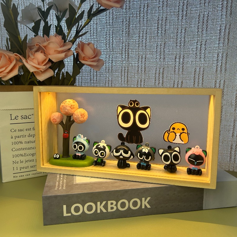 Ramka LED z figurką Luo Xiaohe – Lighting Decor Items recenzja i cena