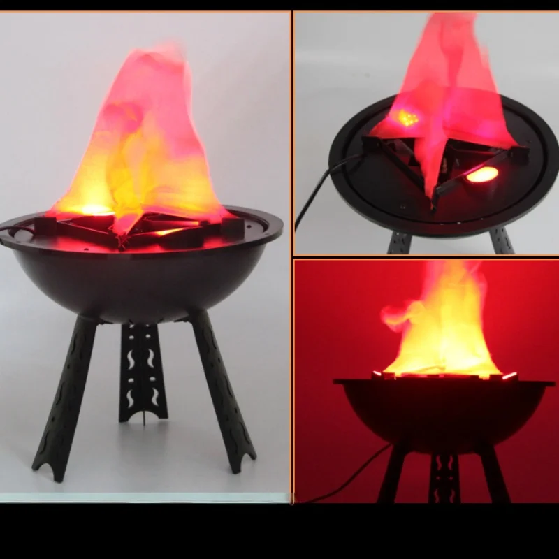 Lampa 3D z efektem płomienia,  – Lighting Decor Items recenzja i cena