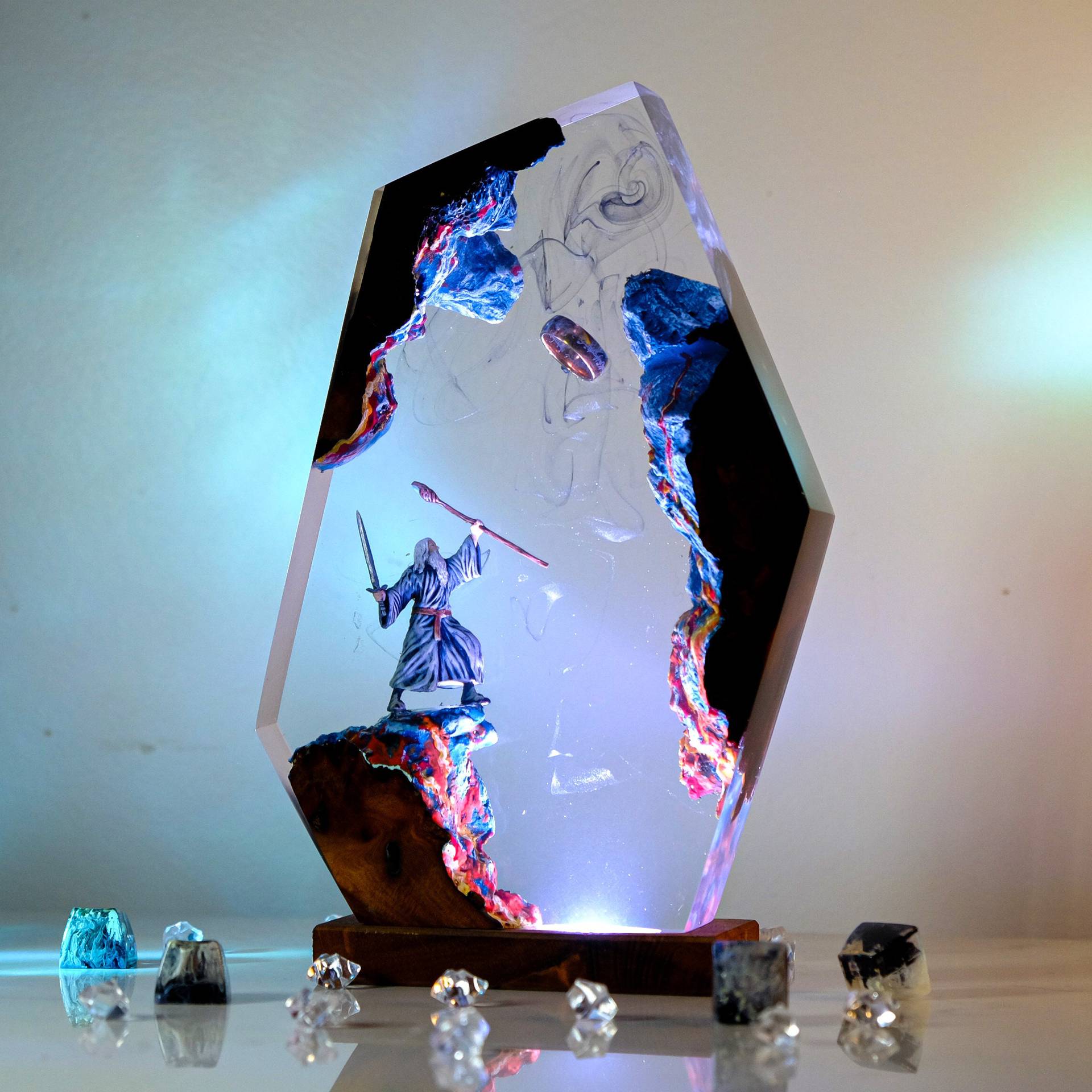 Figurka z sceny filmowej, stol – Lighting Christmas Decor recenzja i cena