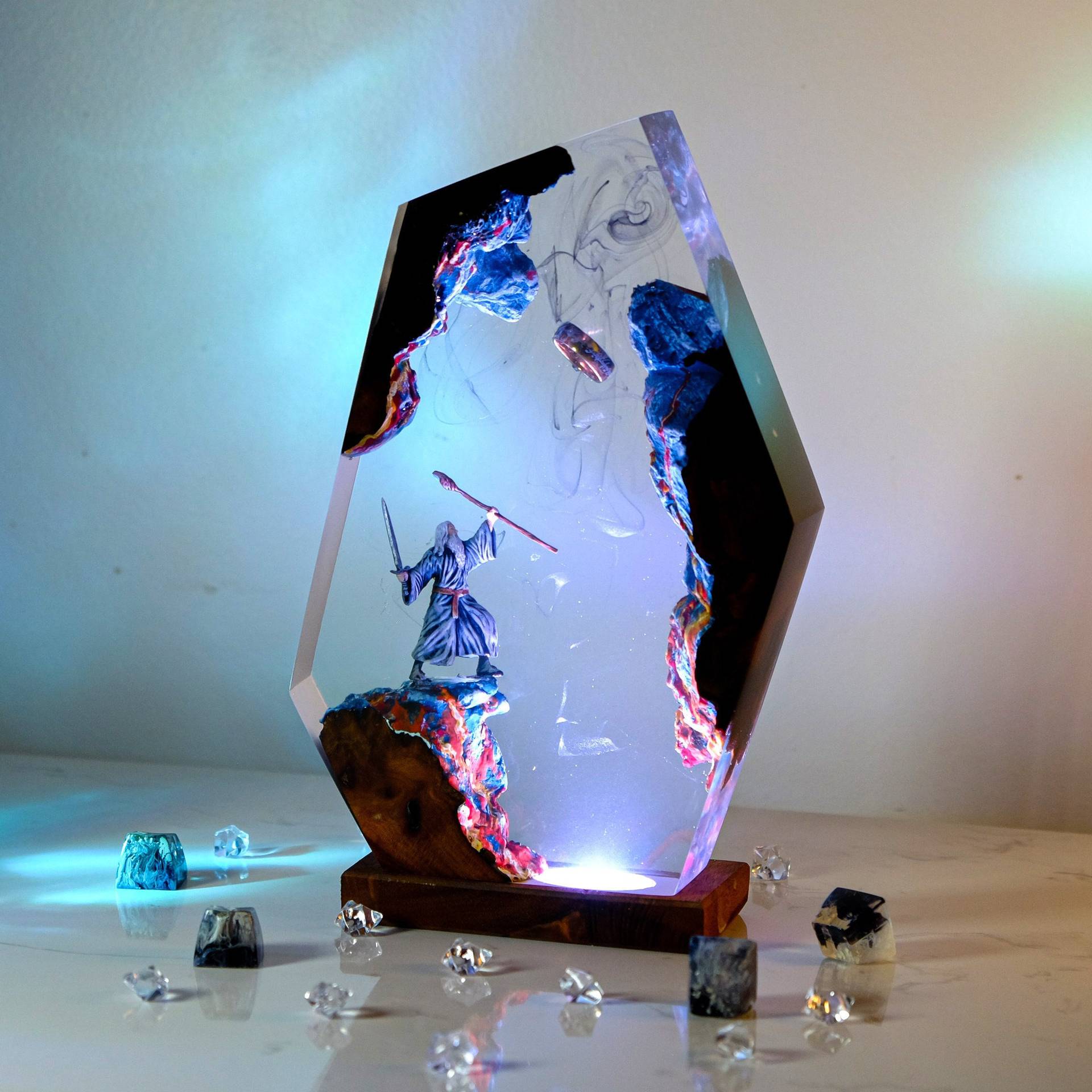 Figurka z sceny filmowej, stol – Lighting Christmas Decor recenzja i cena