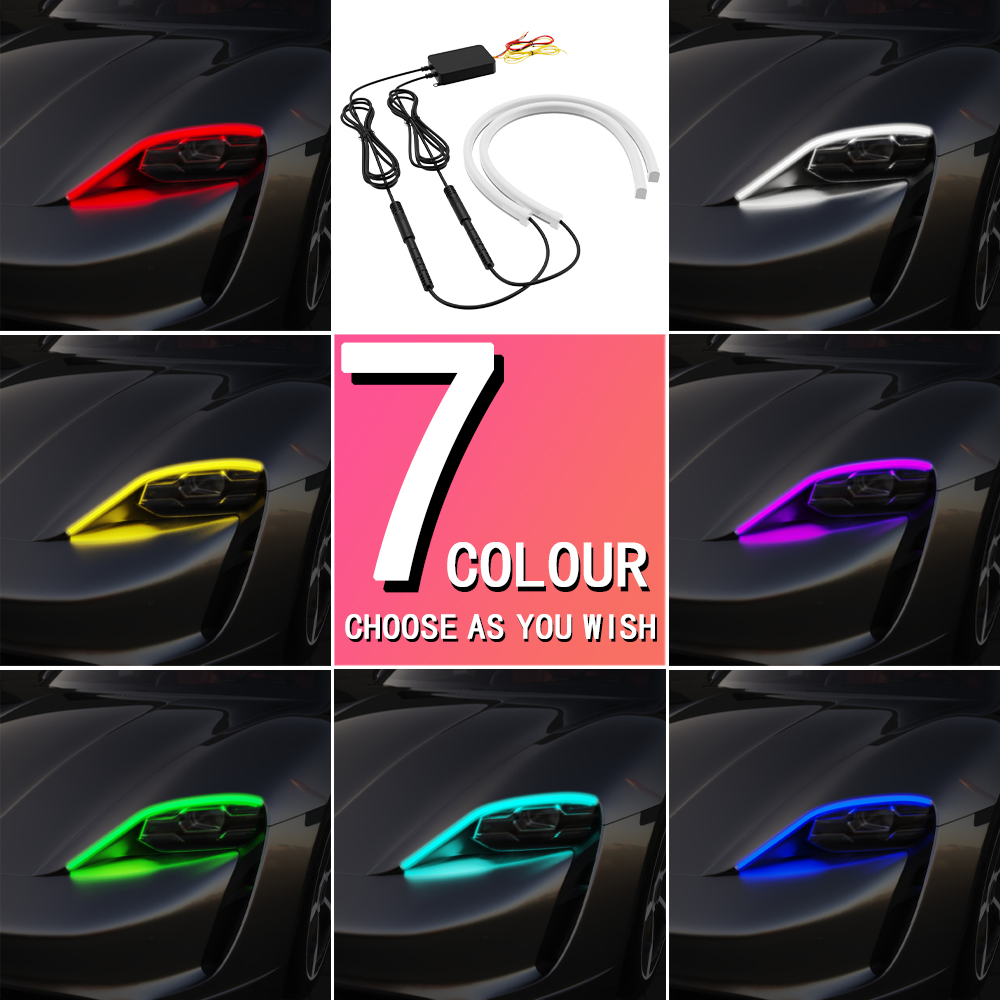 2 SZT. 30/45/60cm LED Światła  – Lighting Bolt Decor recenzja i cena