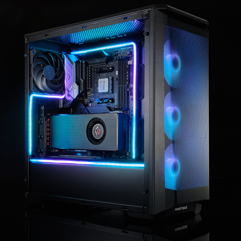 PHANTEKS M5 cyfrowy NEON RGB z – Decor Lighting Address recenzja i cena