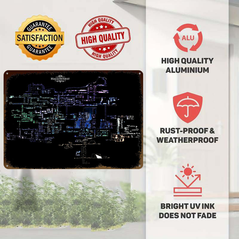 Hollow Knight Mapa Hallownest  – Lighting Home Decor Items recenzja i cena