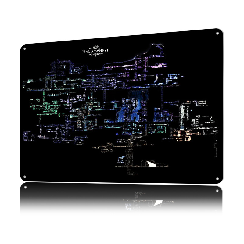 Hollow Knight Mapa Hallownest  – Lighting Home Decor Items recenzja i cena