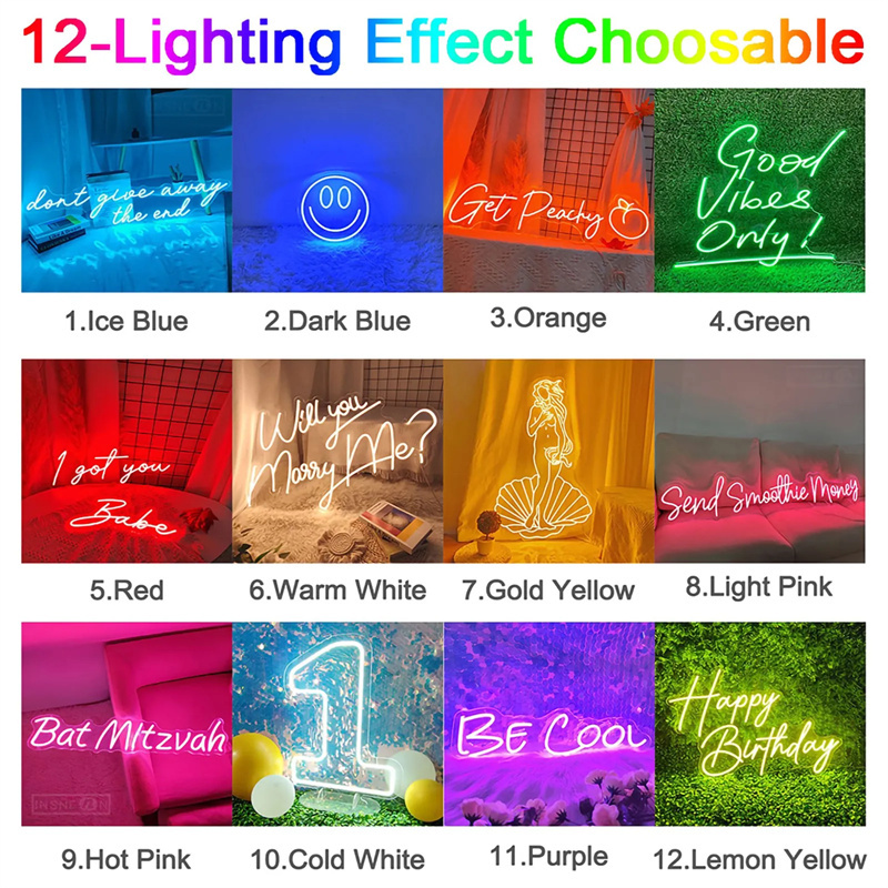 Niestandardowe neonowe znaki L – Lighting Decor Items recenzja i cena