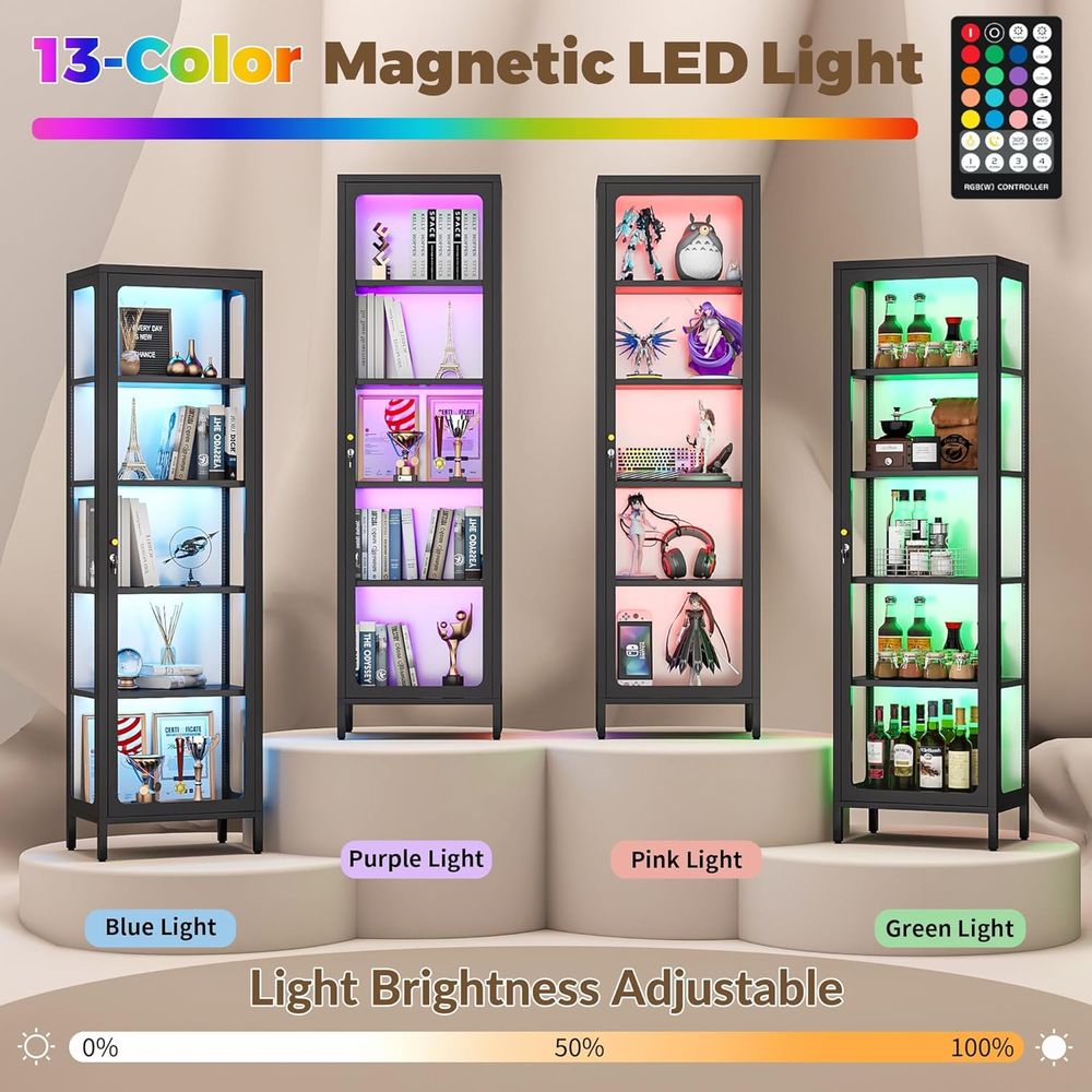 Szklana witryna zamykana na kl – Lighting & Home Decor Studio Photos recenzja i cena