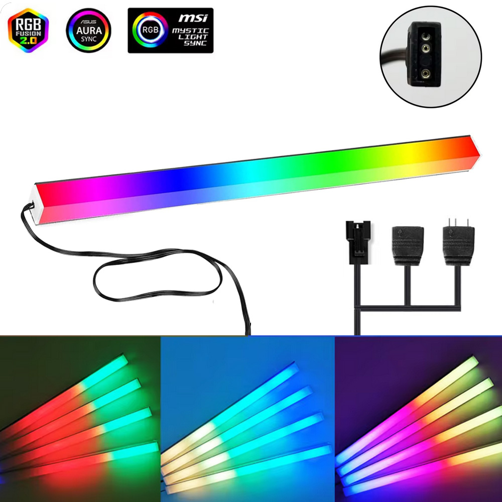 Złącze 5V ARGB 3Pin do obudowy – Lighting Bolt Decor recenzja i cena