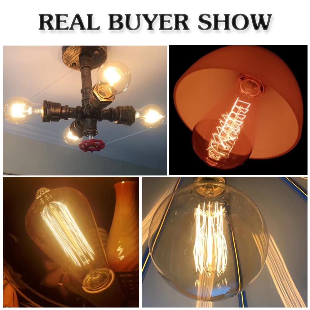 Żarówka Retro Edison E27 40W 2 – Lighting Decor Items recenzja i cena