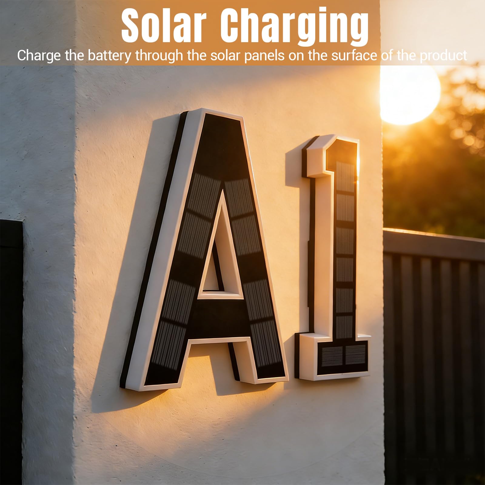 Nowoczesna solarna tabliczka z – Decor Lighting Address recenzja i cena