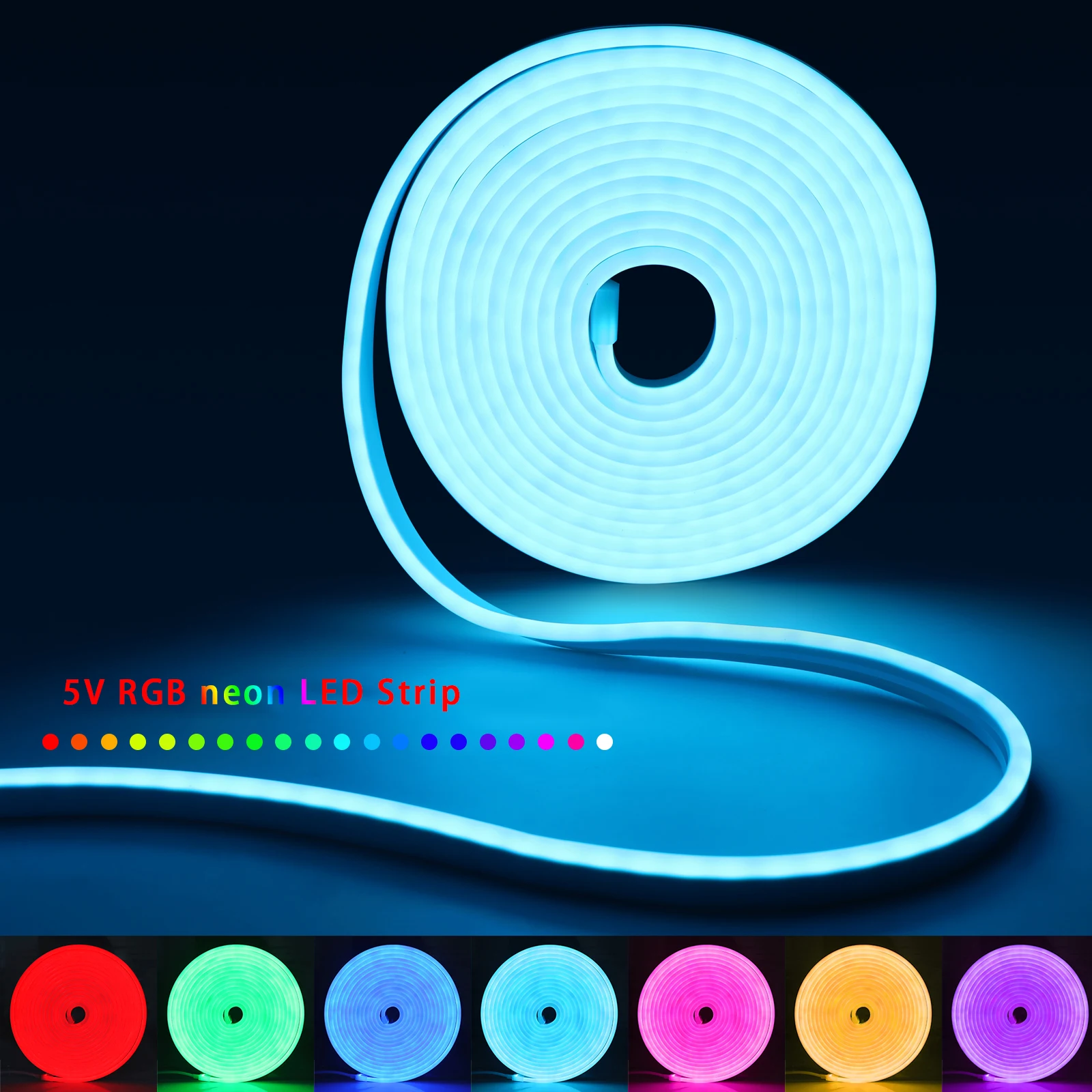 Taśma LED Neon RGB 1-5m, 5V US – Lighting Decor Items recenzja i cena
